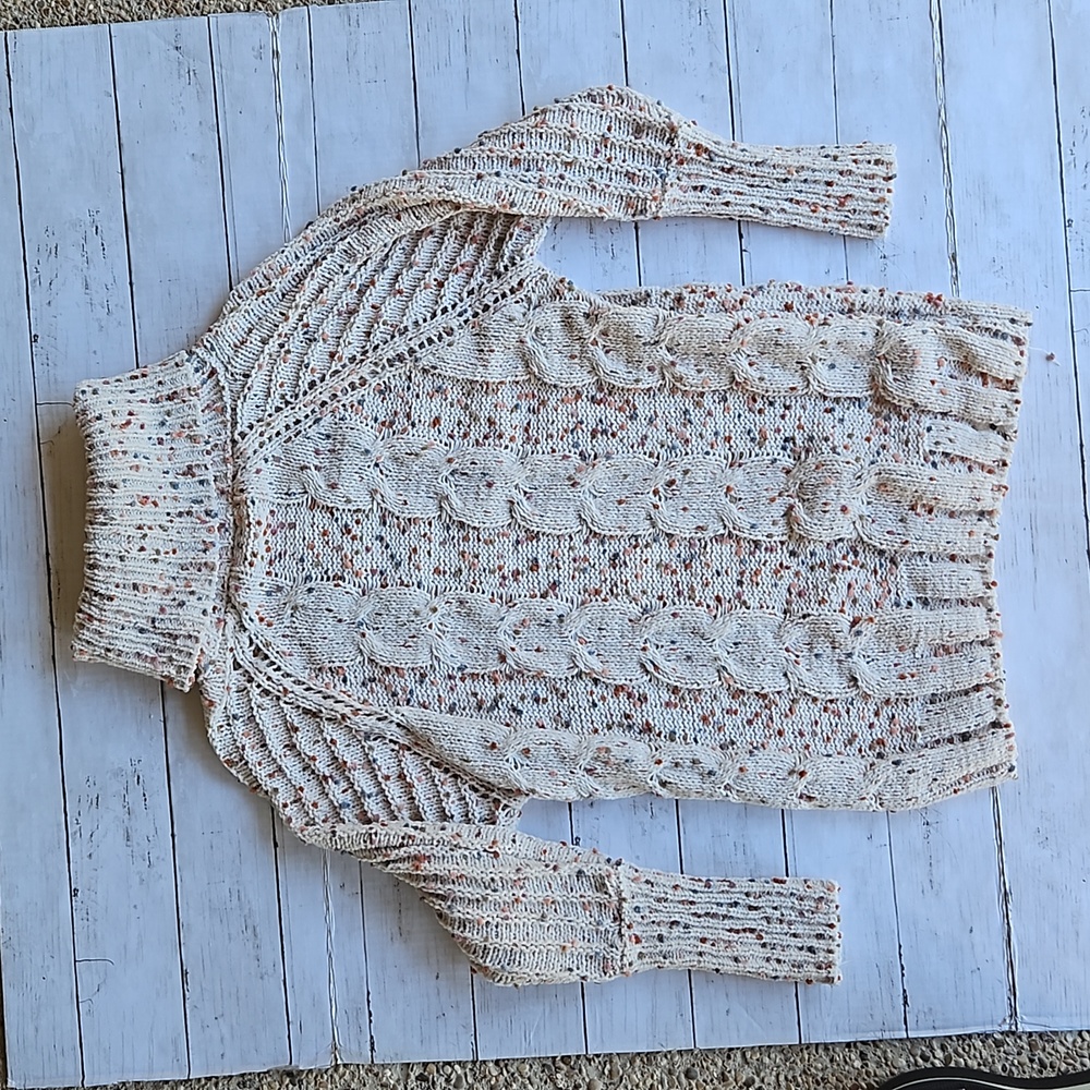 Neutral Cowl Neck Sweater - Picture 5 of 6